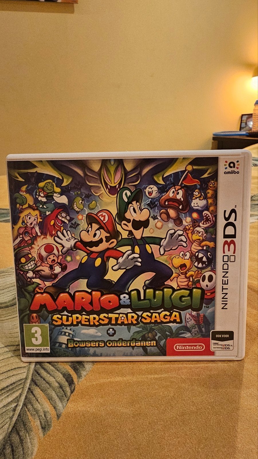 Mario & Luigi superstar saga + Bowsers onderdanen (3DS), Spelcomputers en Games, 1 speler, Ophalen of Verzenden, Zo goed als nieuw