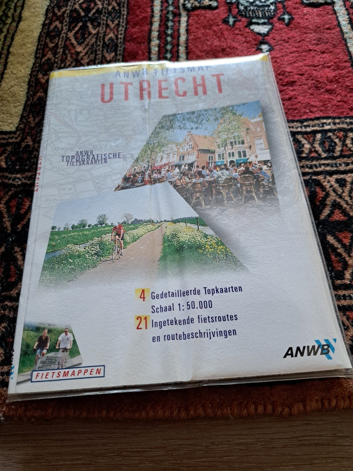 ANWB Fietskaart Utrecht met routes en beschrijvingen, Boeken, Ophalen, Zo goed als nieuw, Nederland, Landkaart