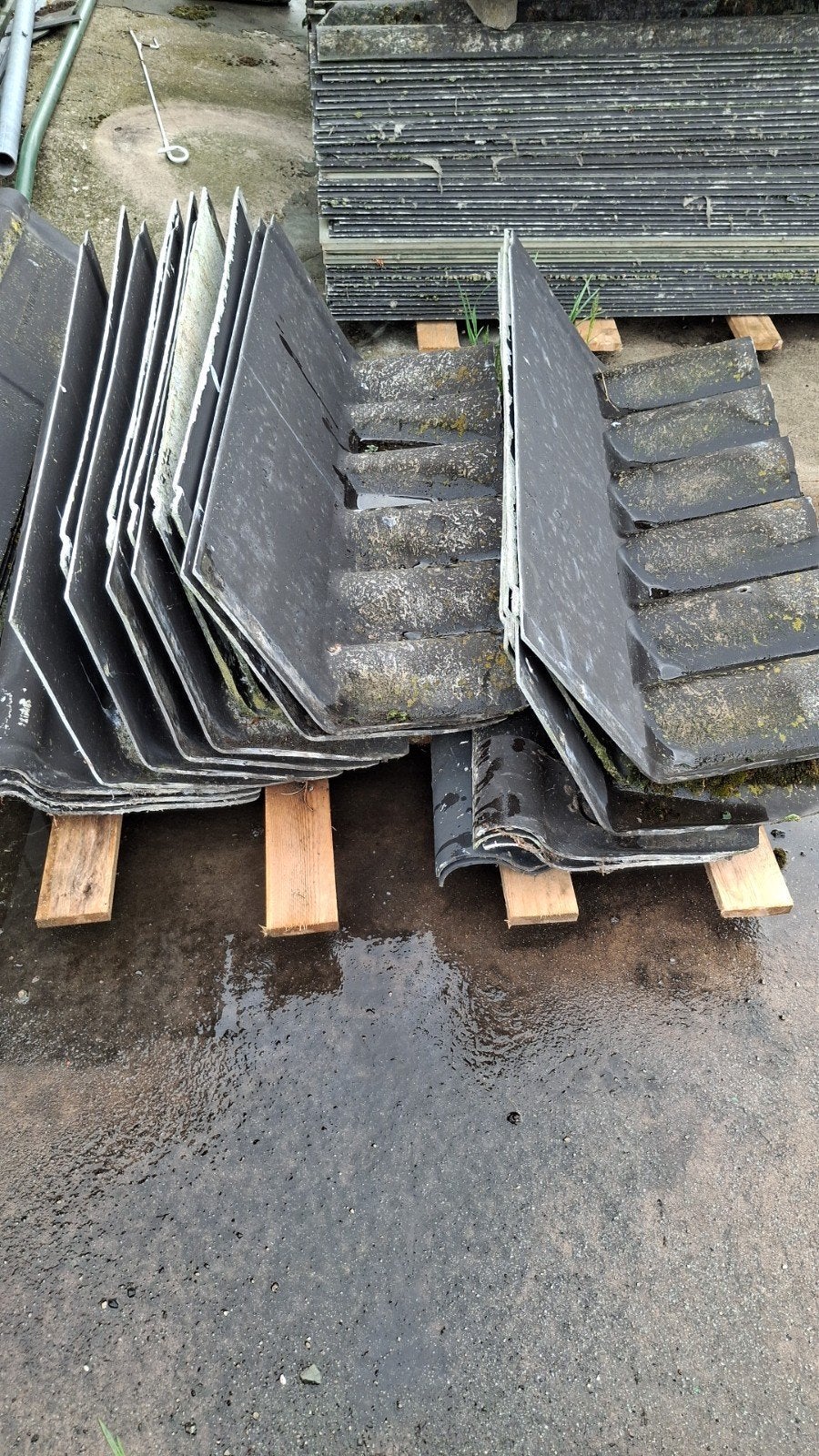 Open nok golfplaten, Ophalen of Verzenden, Zwart, 15 m² of meer, Golfplaat