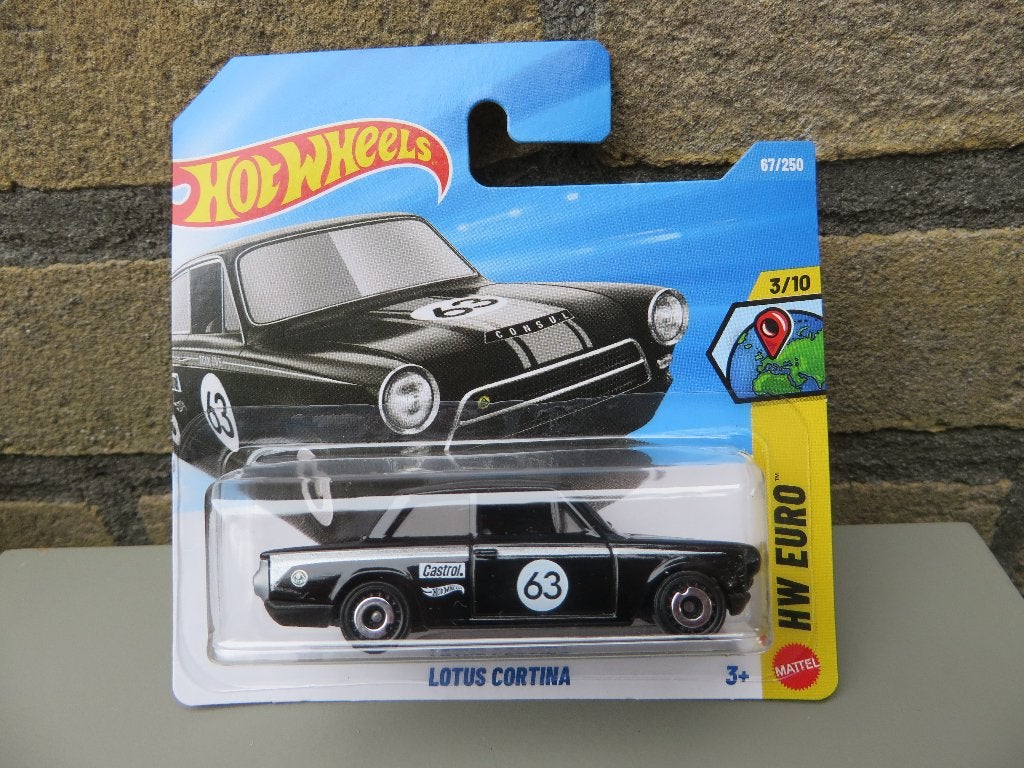 Hotwheels Lotus Cortina Ford, Ophalen of Verzenden, Nieuw, Auto