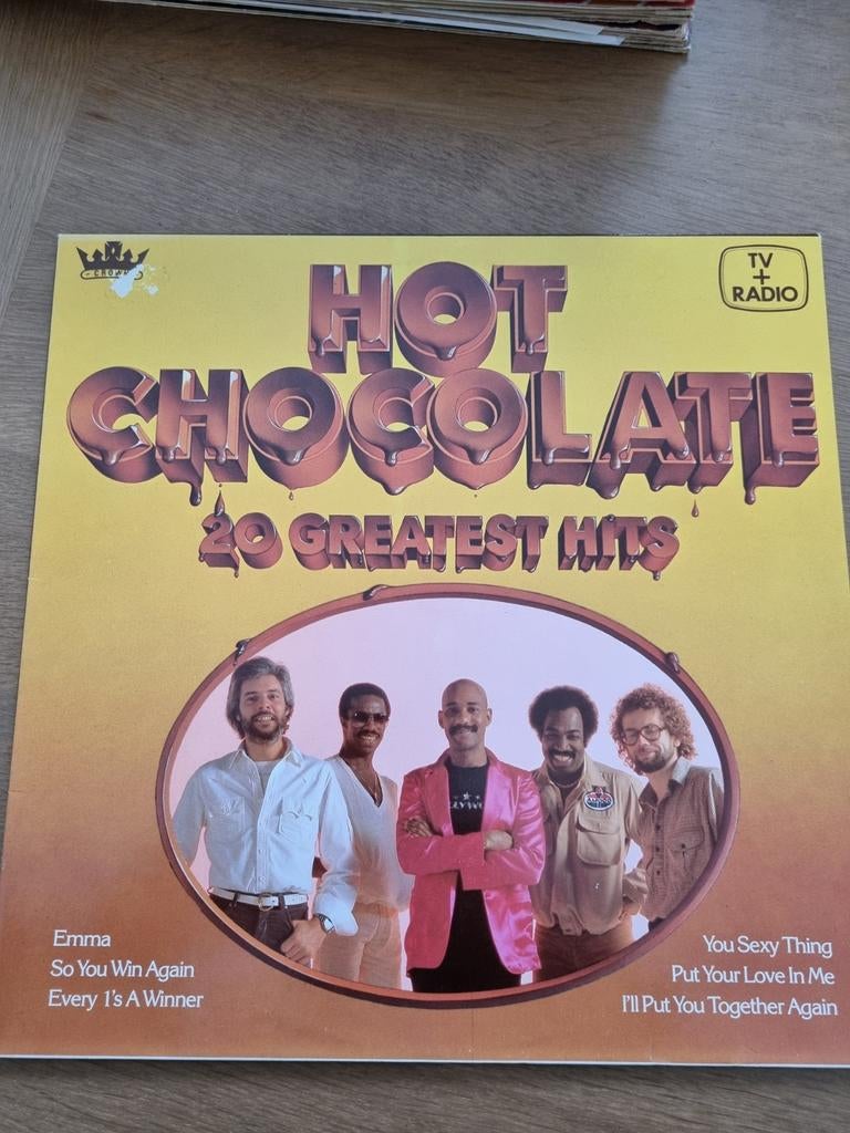 Hot chocolate vinyl lp, Cd's en Dvd's, Vinyl | Pop, Ophalen, Zo goed als nieuw, 12 inch
