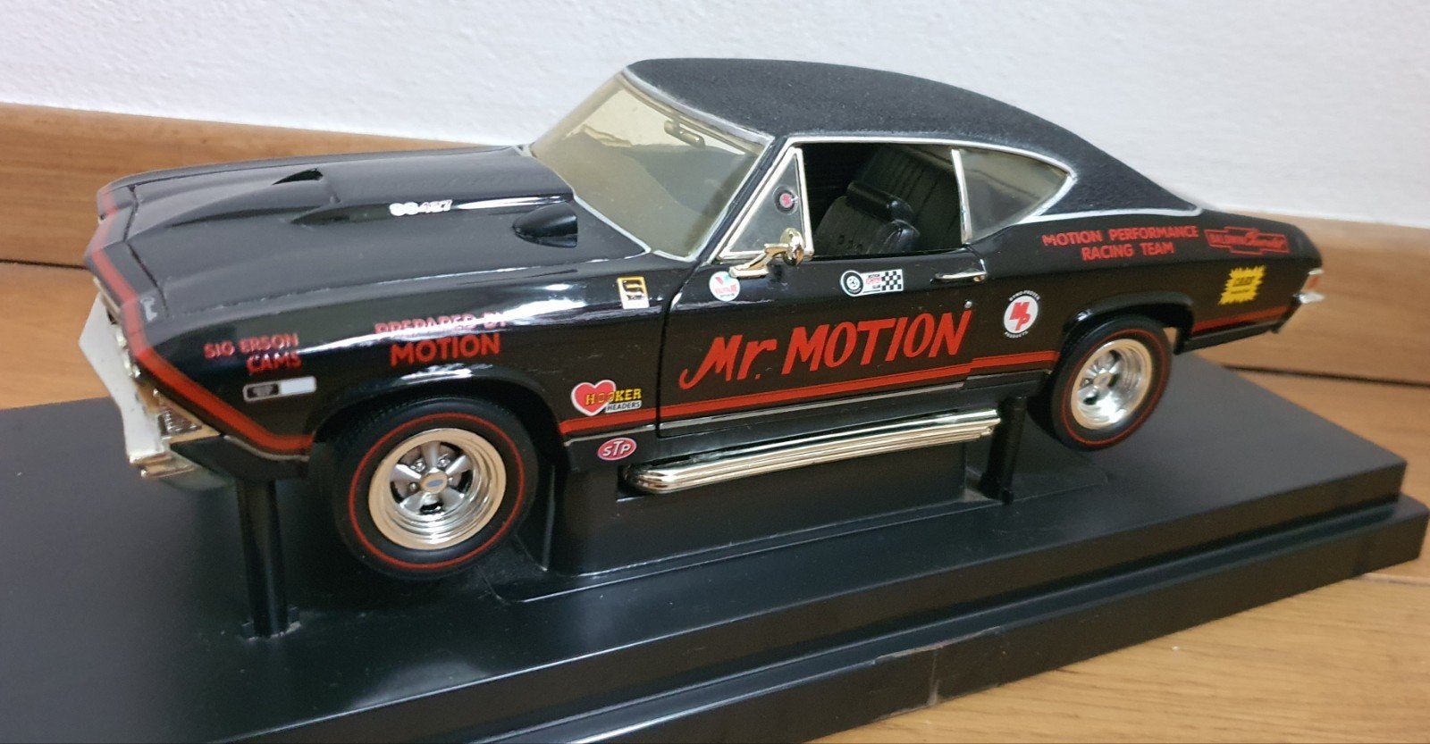 Chevrolet Chevelle mr. Motion 1968, Hobby en Vrije tijd, Modelauto's | 1:18, Ophalen of Verzenden, Zo goed als nieuw