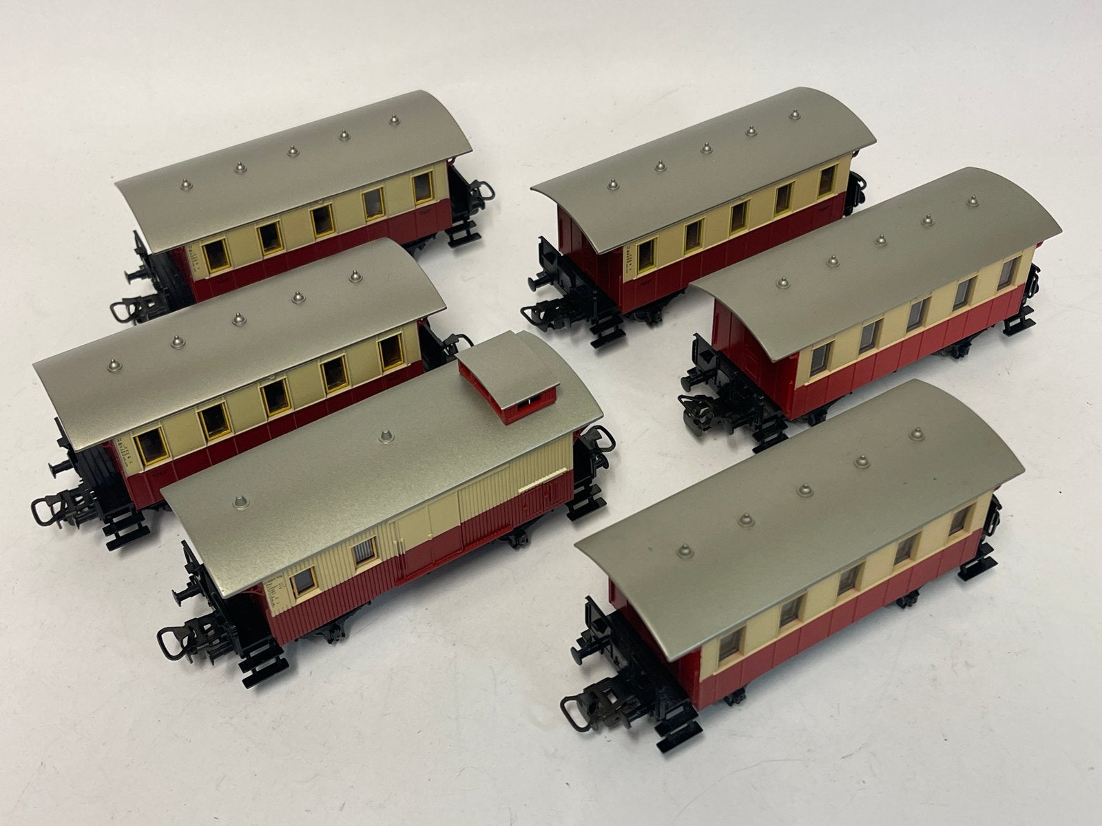 ** NIEUWSTAAT ** 6 x Märklin 4107 / 4108 **, Hobby en Vrije tijd, Modeltreinen | H0, Wisselstroom, Wagon, Ophalen of Verzenden
