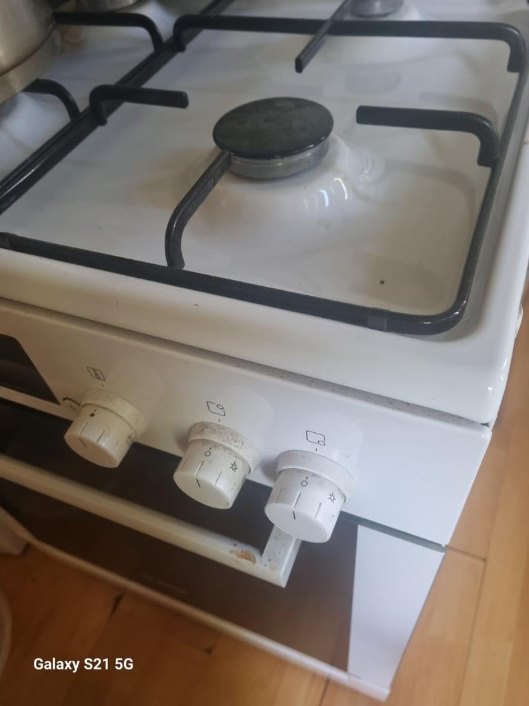 Gas oven bieden vanaf € 35, Ophalen of Verzenden, Vrijstaand, Gas, 4 kookzones