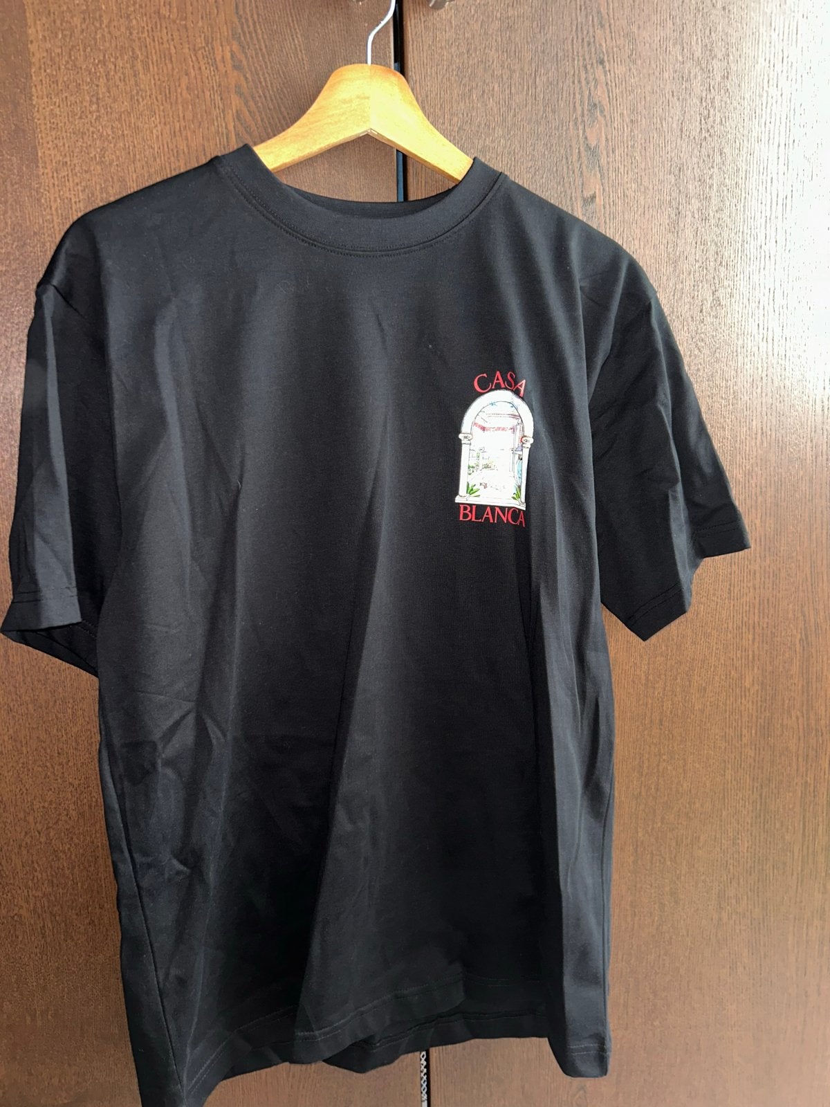 Casa Blanca T-shirt met print, Ophalen of Verzenden, Zo goed als nieuw, Maat 48/50 (M), Zwart