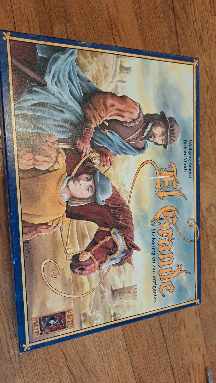 Bordspel El Grande - Strategisch Spel over Spanje, Drie of vier spelers, Ophalen of Verzenden, Gebruikt, Hans im Glück