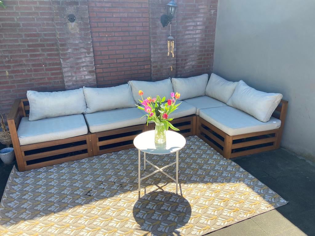 Mooie loungeset, Ophalen, Zo goed als nieuw, Bank