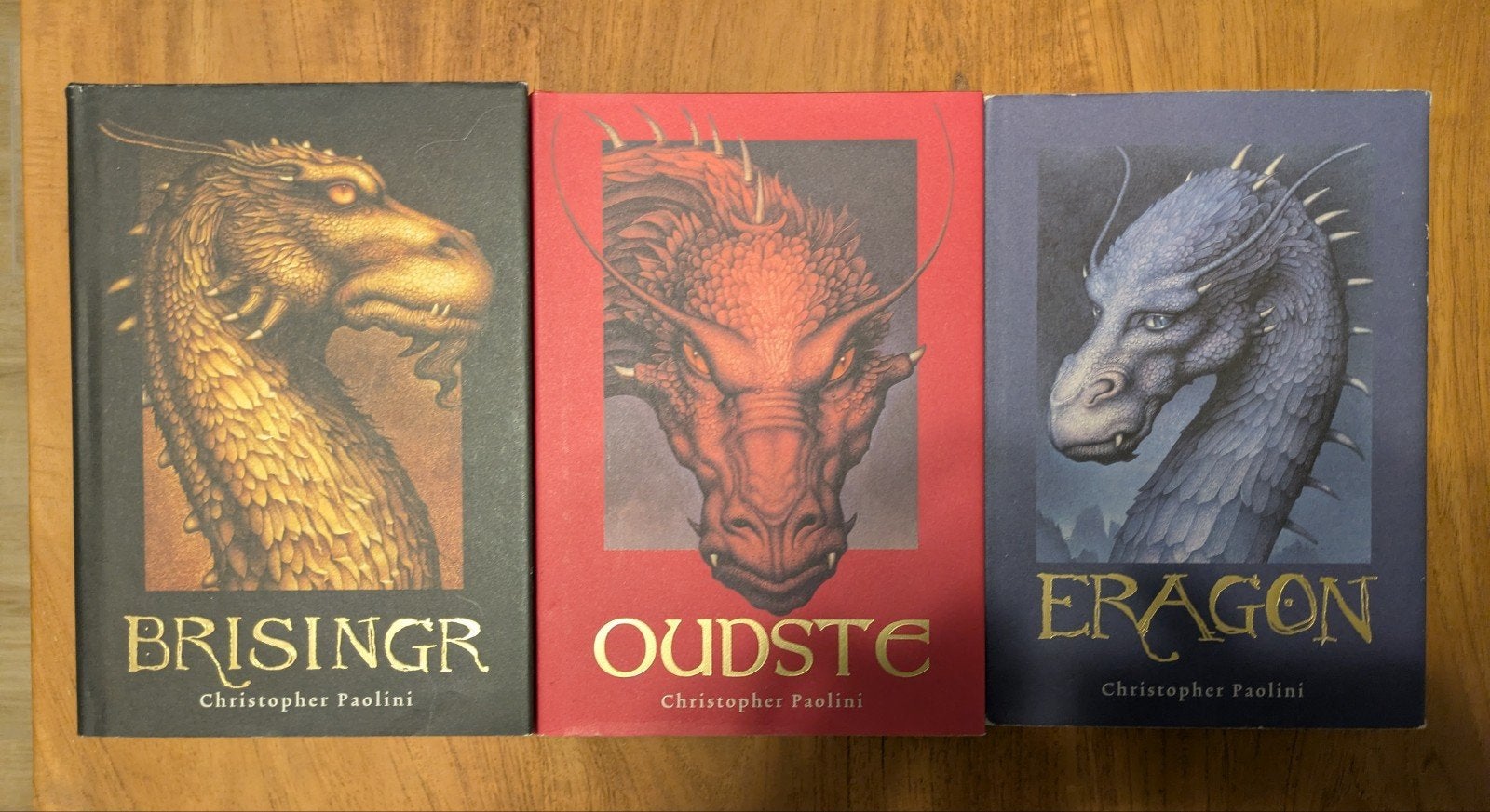 Eragon, Oudste, Brisingr - Christopher Paolini (Trilogie), Boeken, Fantasy, Ophalen of Verzenden, Gelezen