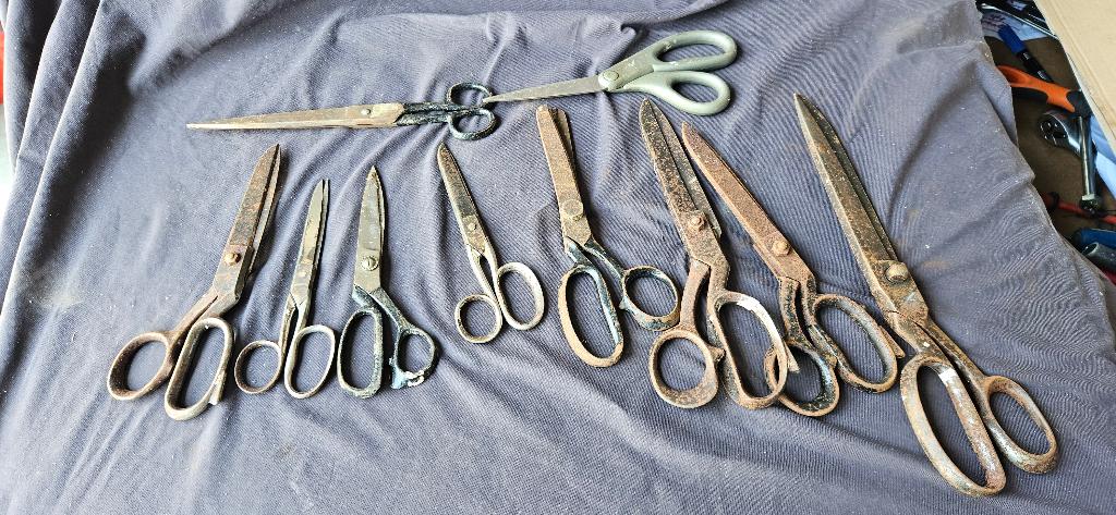 STOFFEERDERS SCHAREN ,WORDEN NIET LOS VERKOCHT €55, Ophalen, Gebruikt, Educatief, Gereedschap of Toebehoren