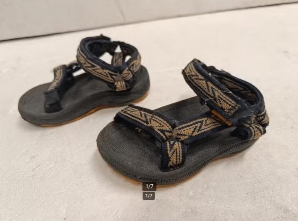 Teva sandalen maat 20 (12cm), Gebruikt, Jongetje of Meisje, Overige typen, Ophalen of Verzenden