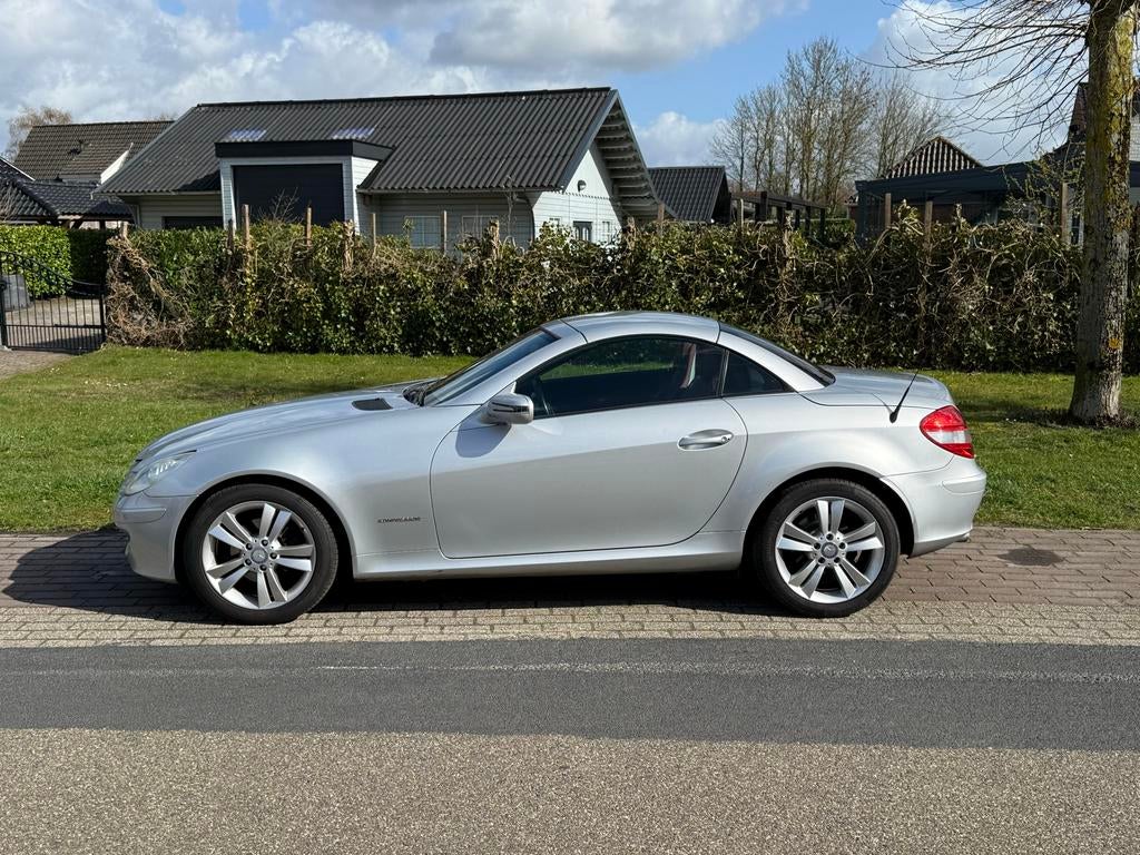 Mercedes-Benz SLK 1.8 Slk200 Kompr AUT 2004 Airscarf, Auto's, Automaat, Achterwielaandrijving, 4 cilinders, Cabriolet