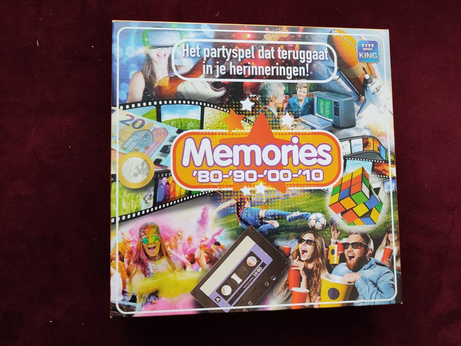Memories '80, '90, '00, '10 gezelschapsspel, Vijf spelers of meer, Ophalen of Verzenden, Zo goed als nieuw, King
