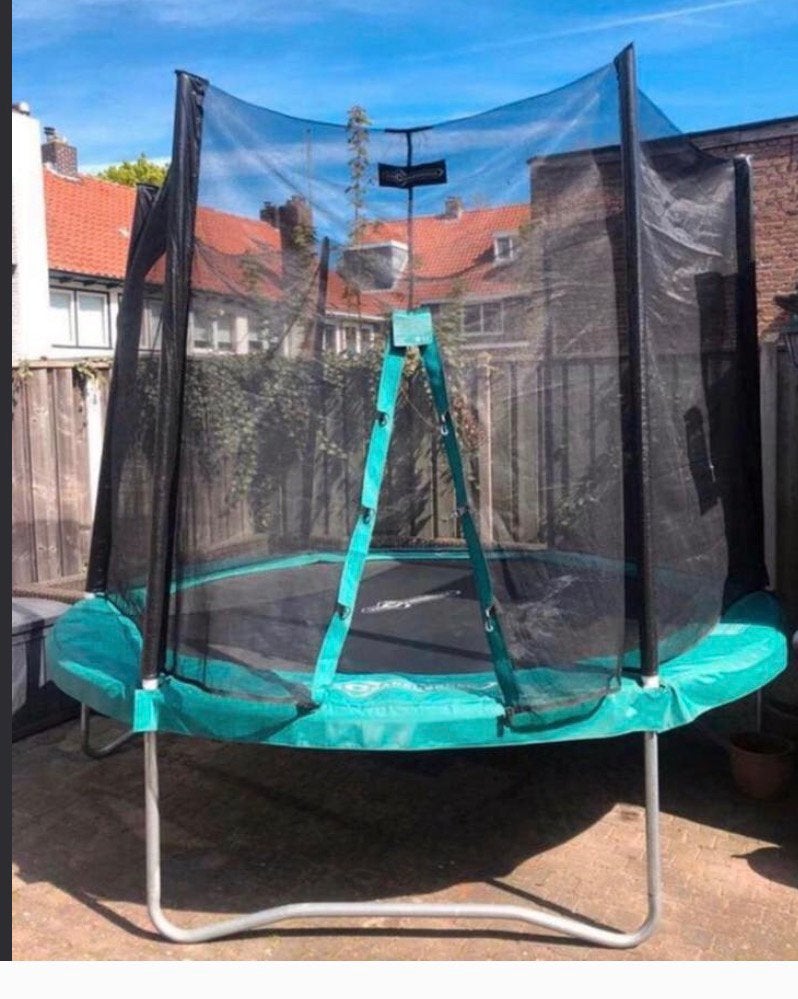 Veiligheidsnet van cranenbroek trampoline, Ophalen, Zo goed als nieuw