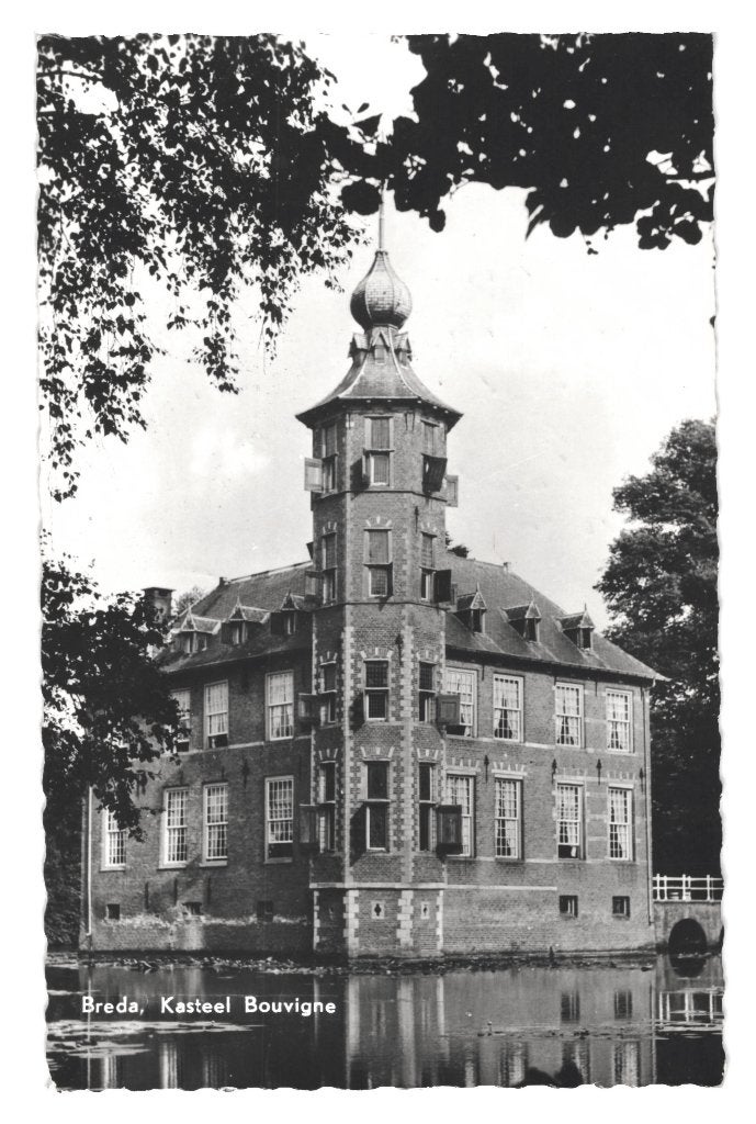 972255	Breda	Kasteel	Bouvigne	1960	Gelopen met zegel