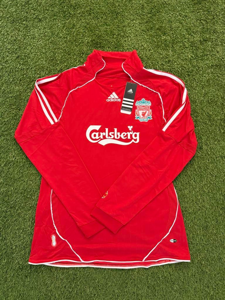 Adidas Liverpool RETRO Thuisshirt Lange Mouwen, Kleding | Heren, Sportkleding, Maat 52/54 (L), Verzenden, Nieuw, Voetbal
