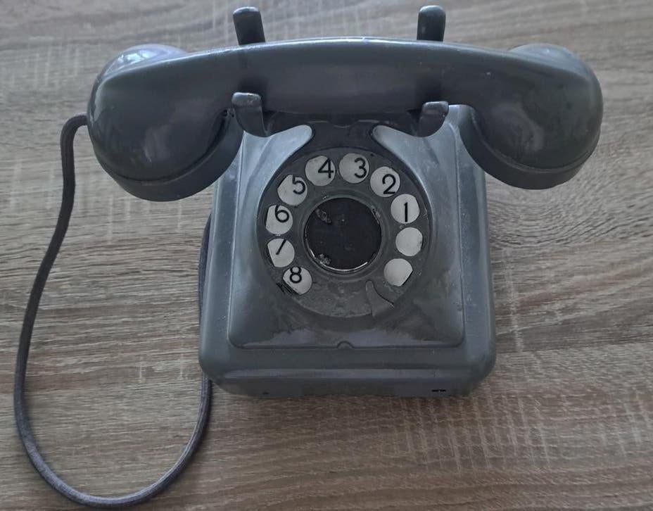 Oude telefoon decor, Ophalen of Verzenden
