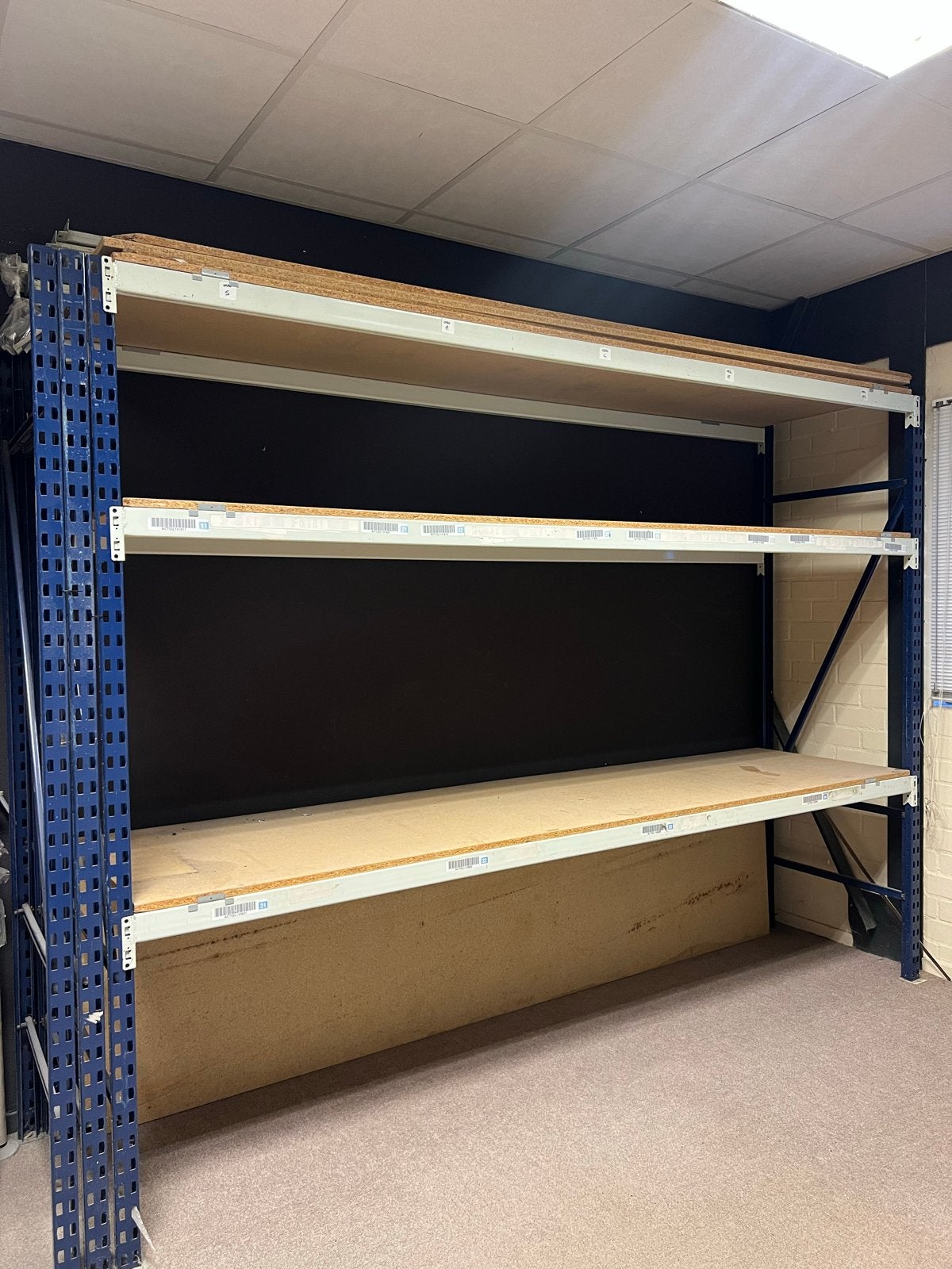 2x Stevige stellingkast met 3 planken, Ophalen
