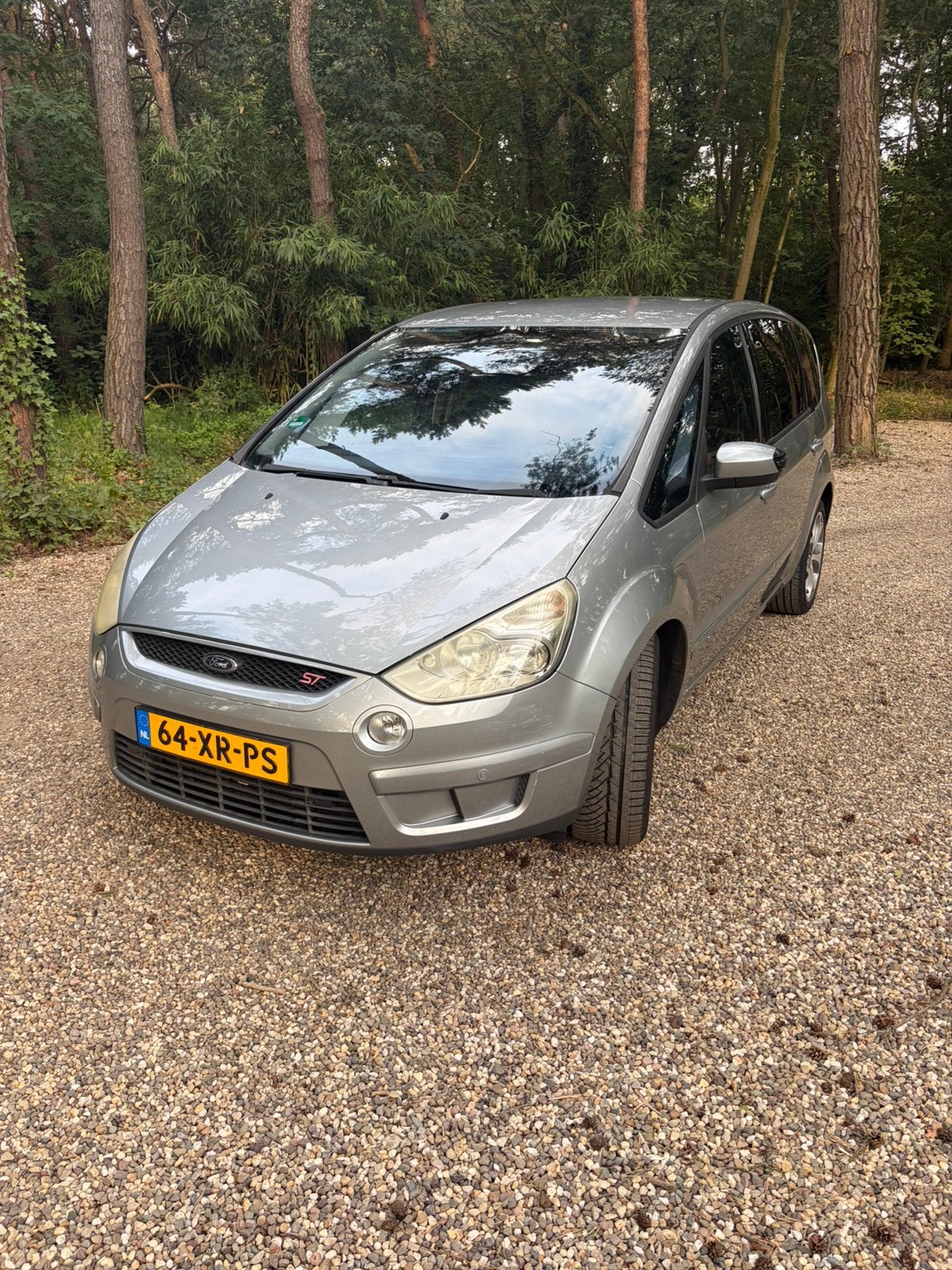 Ford S-Max 2.5 20V Turbo 162KW 2007 Grijs, Auto's, Voorwielaandrijving, 1581 kg, 7 stoelen, 2521 cc