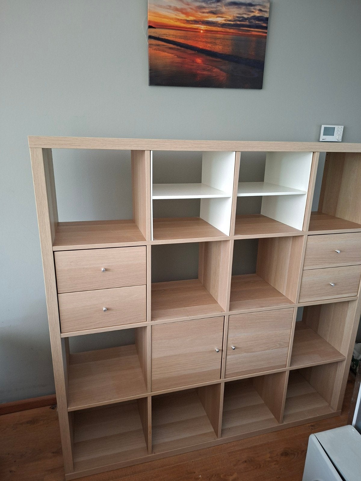 kallax vakkenkast, Huis en Inrichting, Kasten | Wandmeubels, Ophalen, Gebruikt, 100 tot 150 cm, Minder dan 150 cm