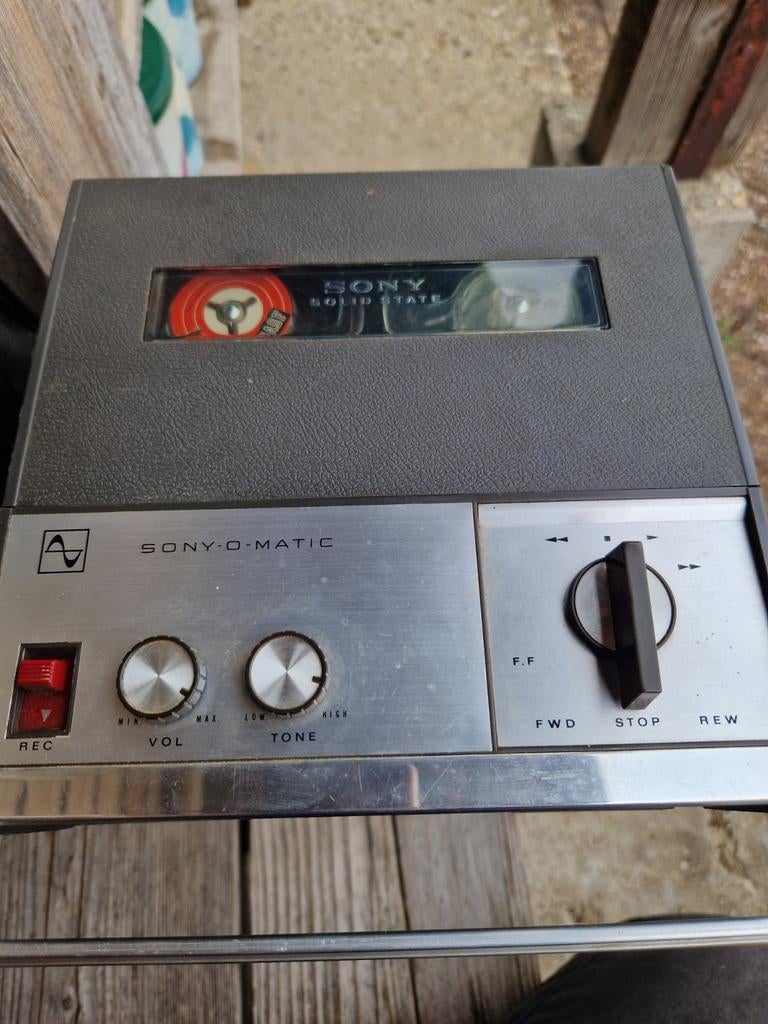 Sony  o matic  bandrecorder, Audio, Tv en Foto, Bandrecorders, Ophalen, Bandrecorder