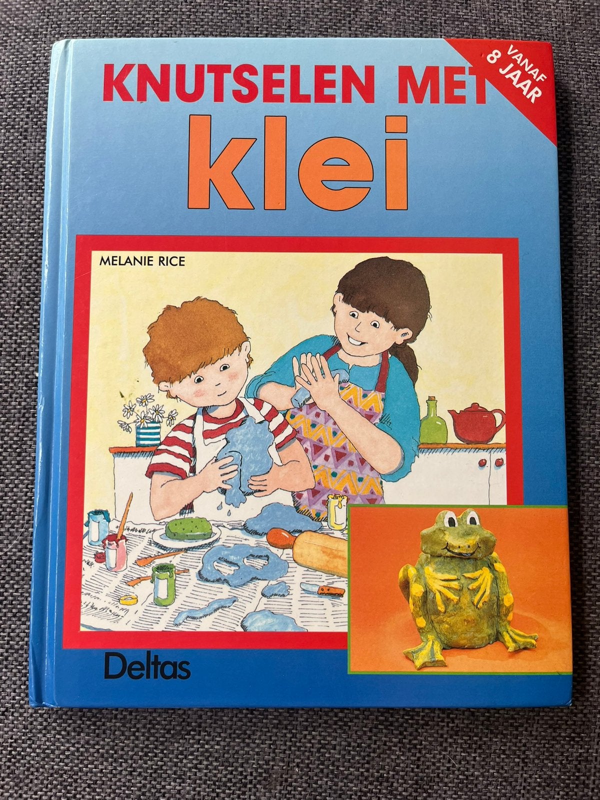 Anne Rice - Knutselen met klei - boek - creatief - knutselen, Melanie Rice, Ophalen of Verzenden, Zo goed als nieuw, Geschikt voor kinderen