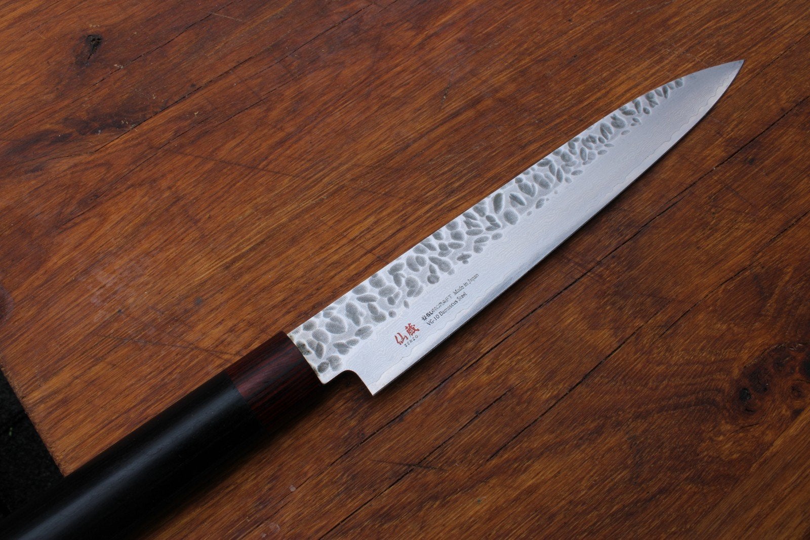 Suncraft Senzo Sujihiki VG-10 Damast 24cm, Overige materialen, Verzenden, Los bestek, Nieuw