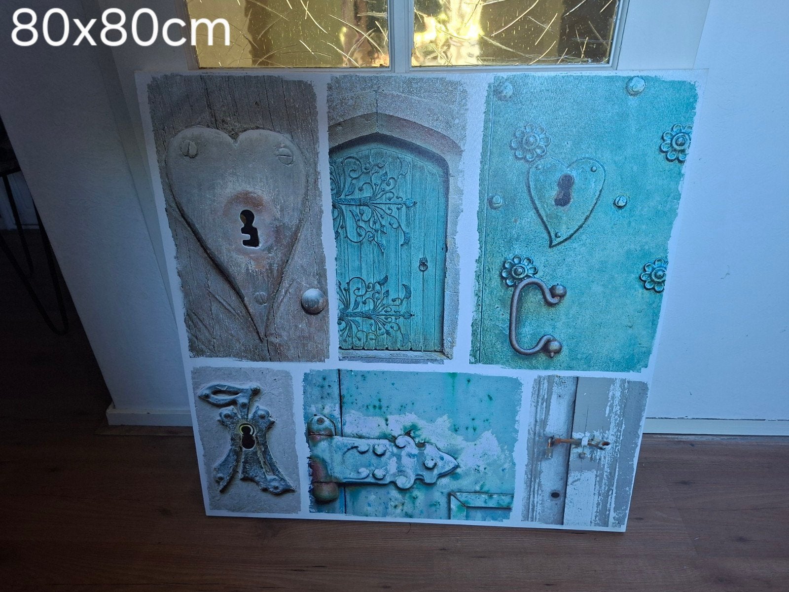 leuke canvas schilderij, Ophalen, Zo goed als nieuw, Schilderij