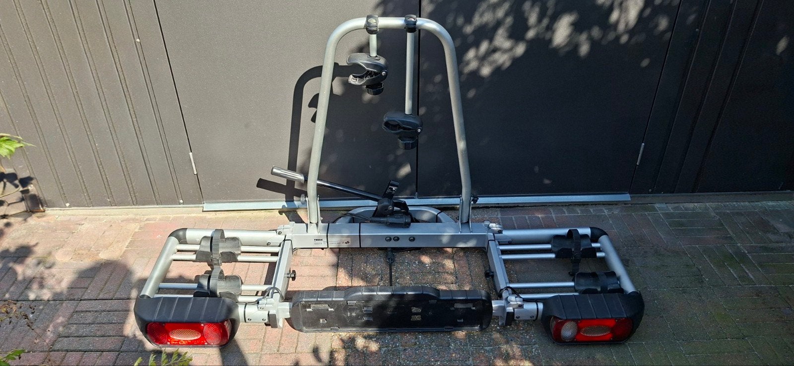 Thule EuroClassic Pro 902 Fietsendrager bouwjaar 2004, Ophalen, Gebruikt, 2 fietsen, Trekhaakdrager