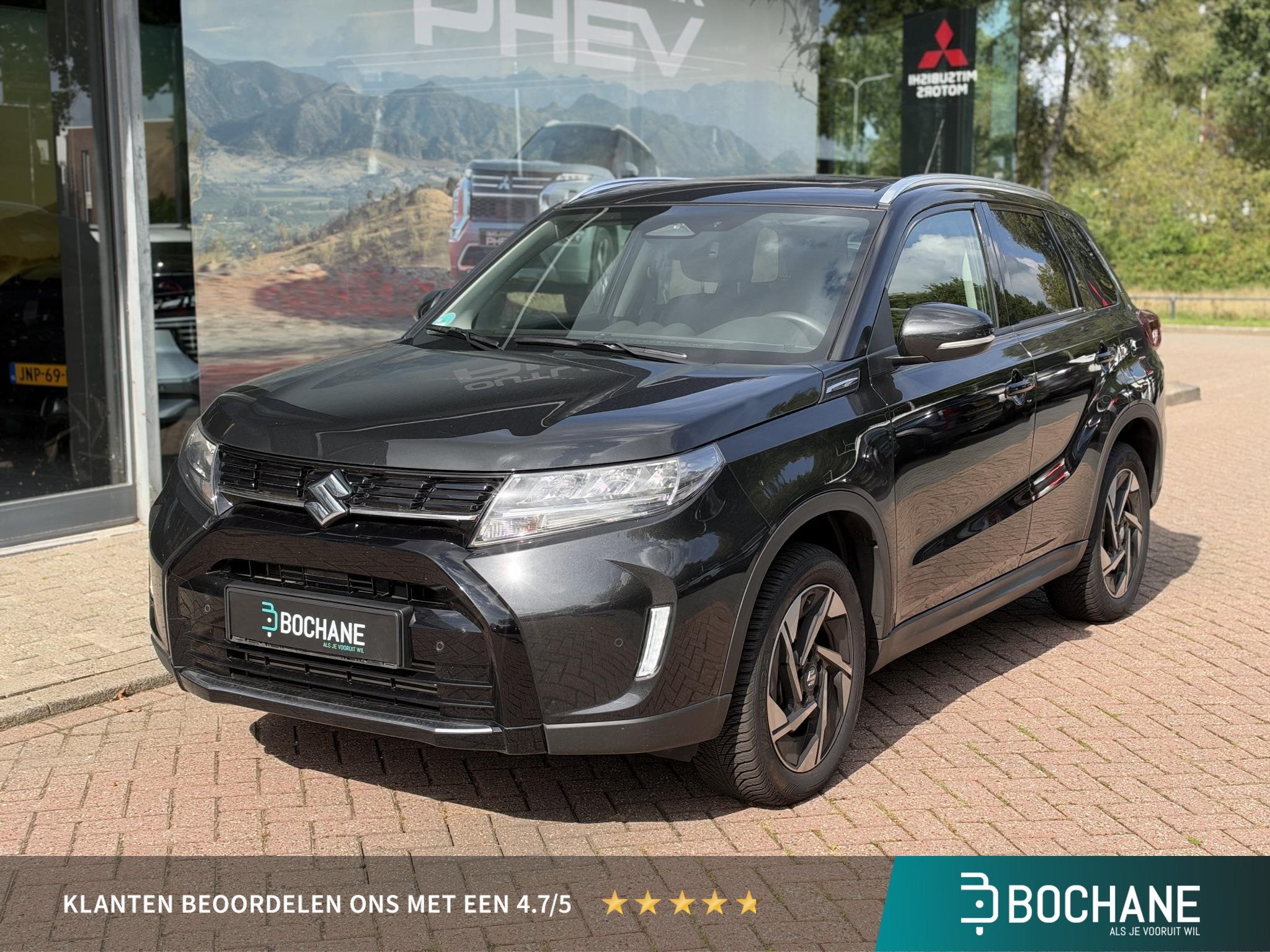 Suzuki Vitara 1.4 Boosterjet Smart Hybrid Style Automaat | P, Auto's, Gebruikt, Euro 6, 4 cilinders, Zwart