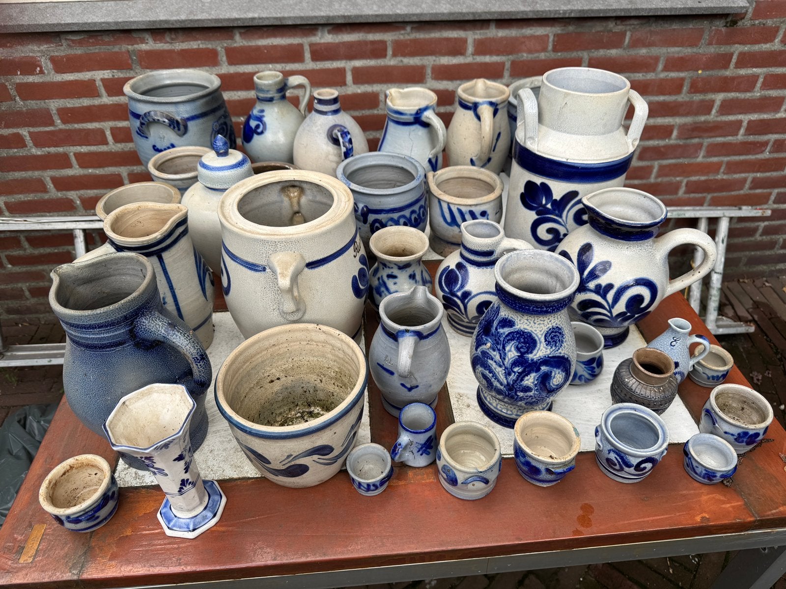 Grote verzameling Delfts Blauw, Ophalen