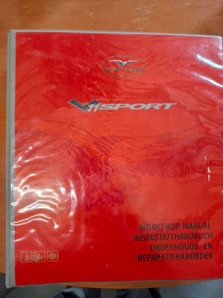 Moto Guzzi werkplaatshandboek van de V11, Motoren, Handleidingen en Instructieboekjes, Ophalen of Verzenden