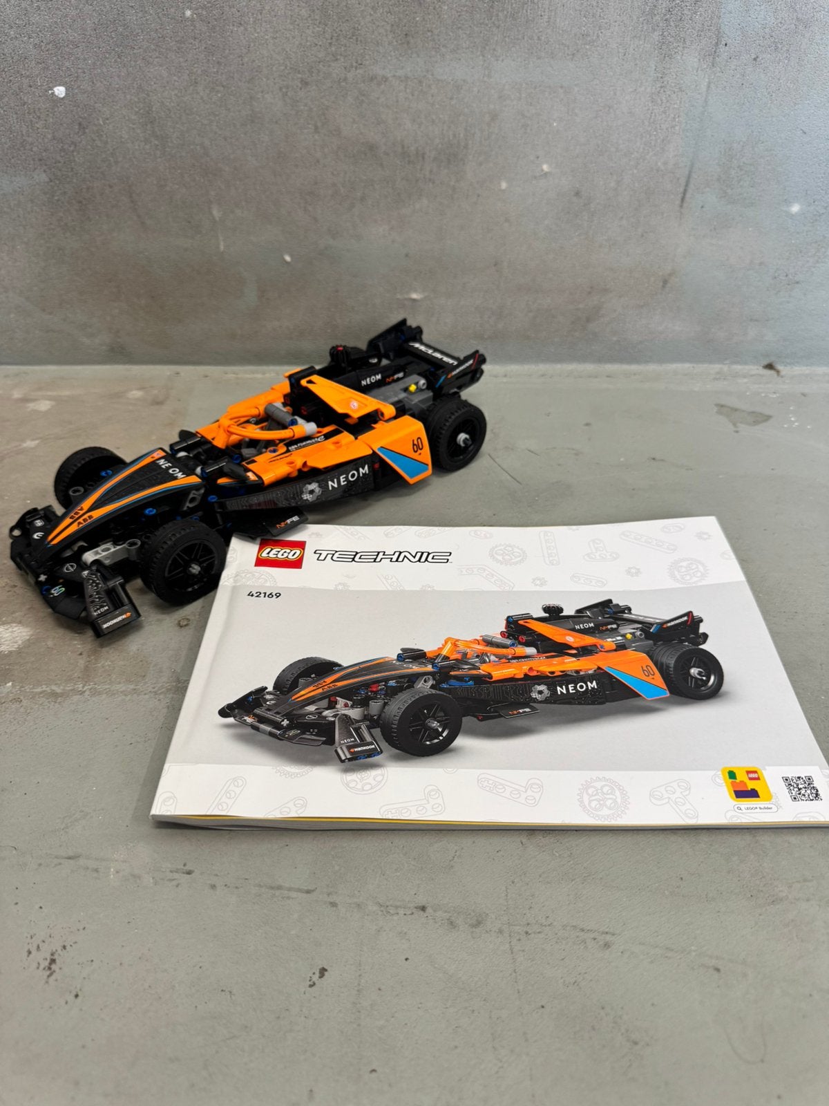 Lego Technic NEOM McLaren Formule E Racewagen (42169), Lego, Compleet, Ophalen of Verzenden, Zo goed als nieuw