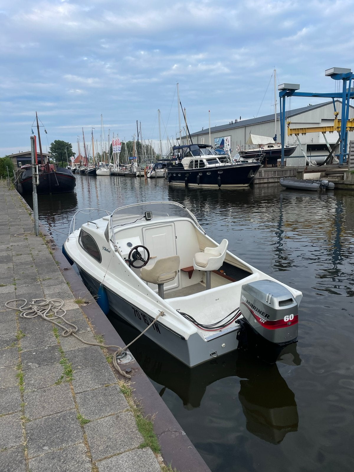 Shetland 535 Sportcruiser – Snelle 60pk Mariner – Vaarklaar, Ophalen, 60 pk, Viertaktmotor, 2 m