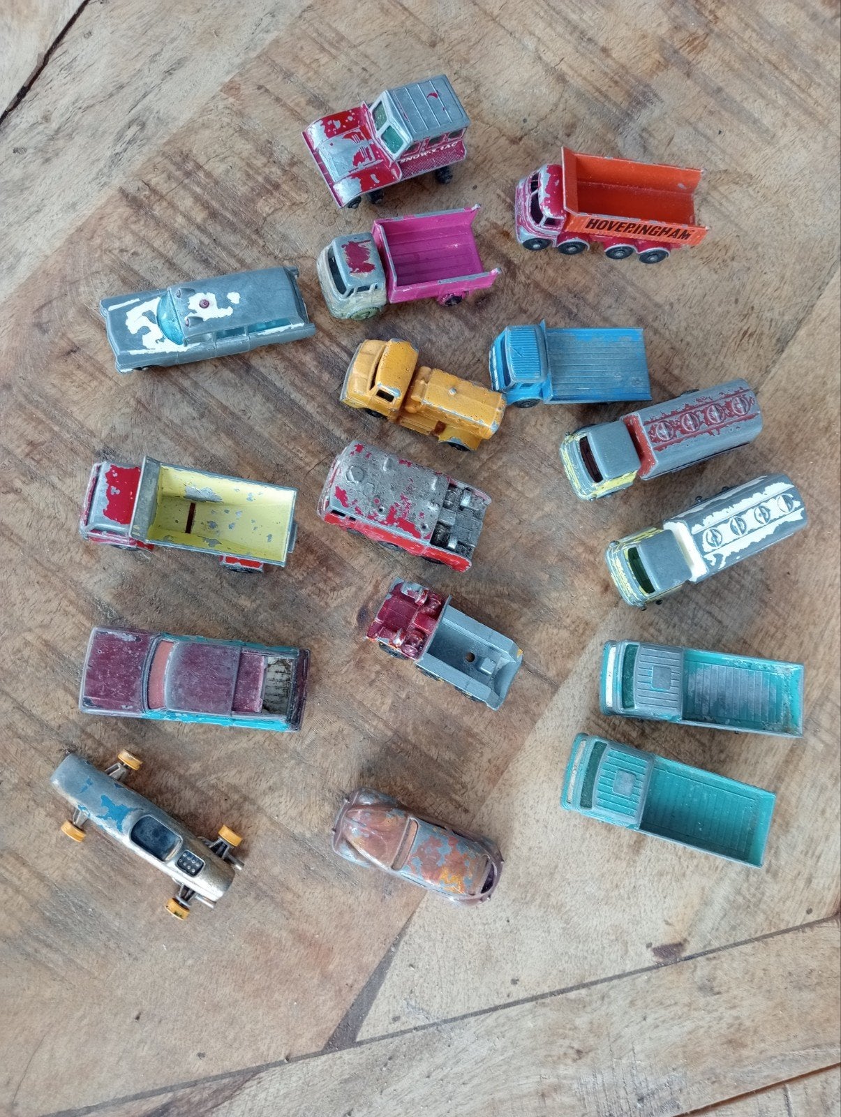 Lesney opknappers 16 stuks 7,50 euro, Ophalen of Verzenden, Gebruikt, Auto