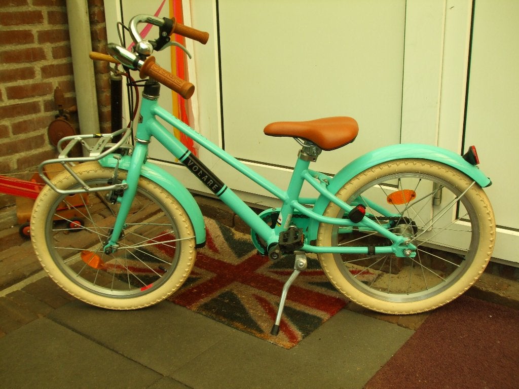 mooie volare melody meisjesfiets 18 inch  izgst, Ophalen, Terugtraprem, Gebruikt, Handrem