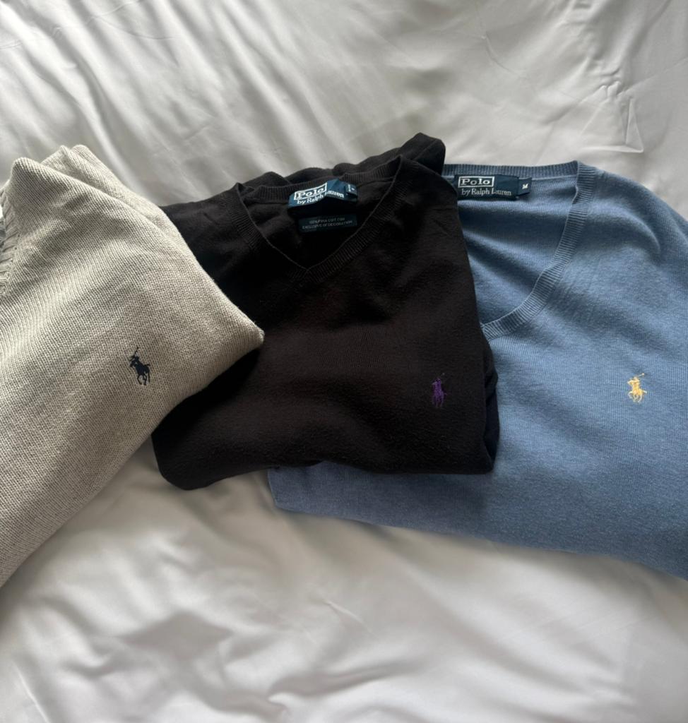 Ralph Lauren truien, Ophalen