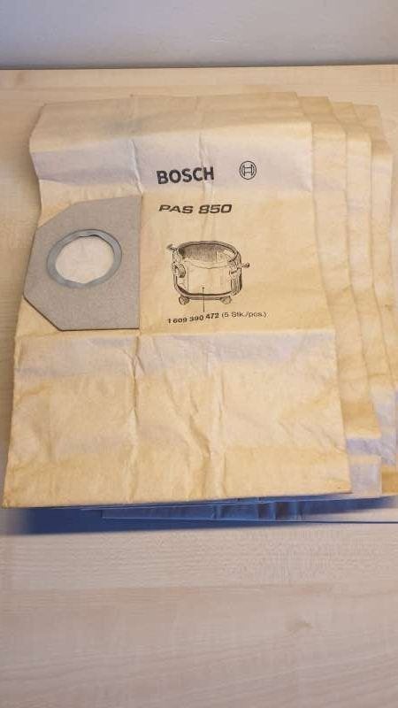 4x stofzuigerzak voor Bosch PAS 850, type 1 609 390472, Ophalen