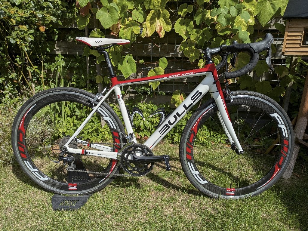 Racefiets Bulls Night Hawk 1 (50cm), Shimano, FFWD F6R, 28 inch, Gebruikt, Carbon, 49 tot 53 cm