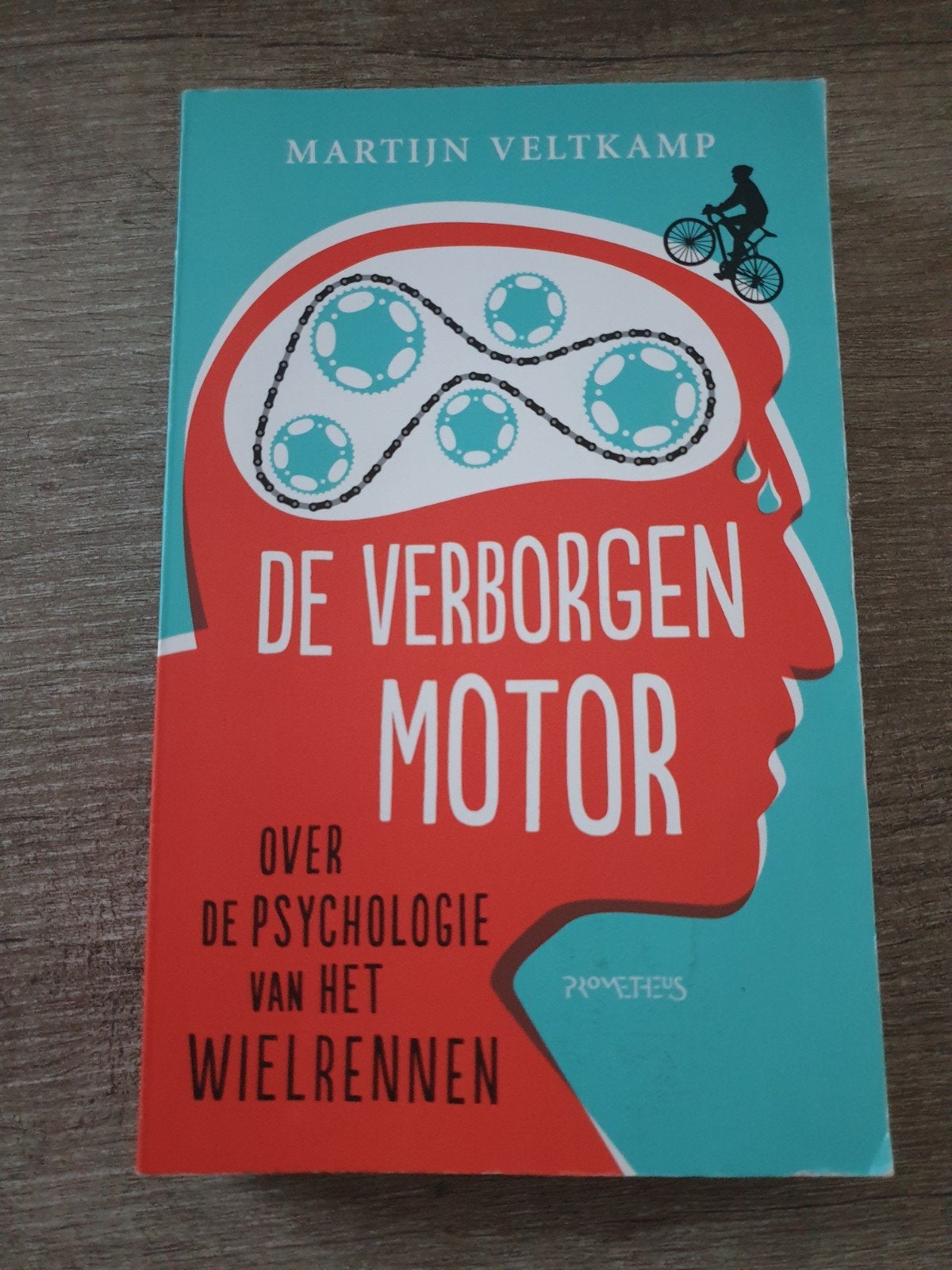 De Verborgen Motor: Psychologie van het Wielrennen, Ophalen of Verzenden, Gelezen, Martijn Veltkamp