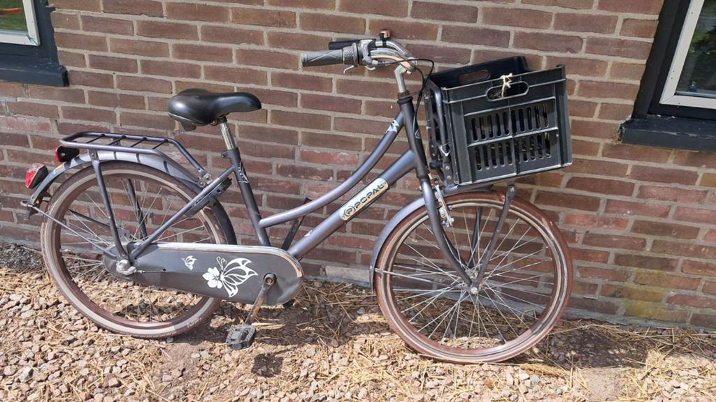 Meiden fiets merk popal, Fietsen en Brommers, Ophalen, Gebruikt