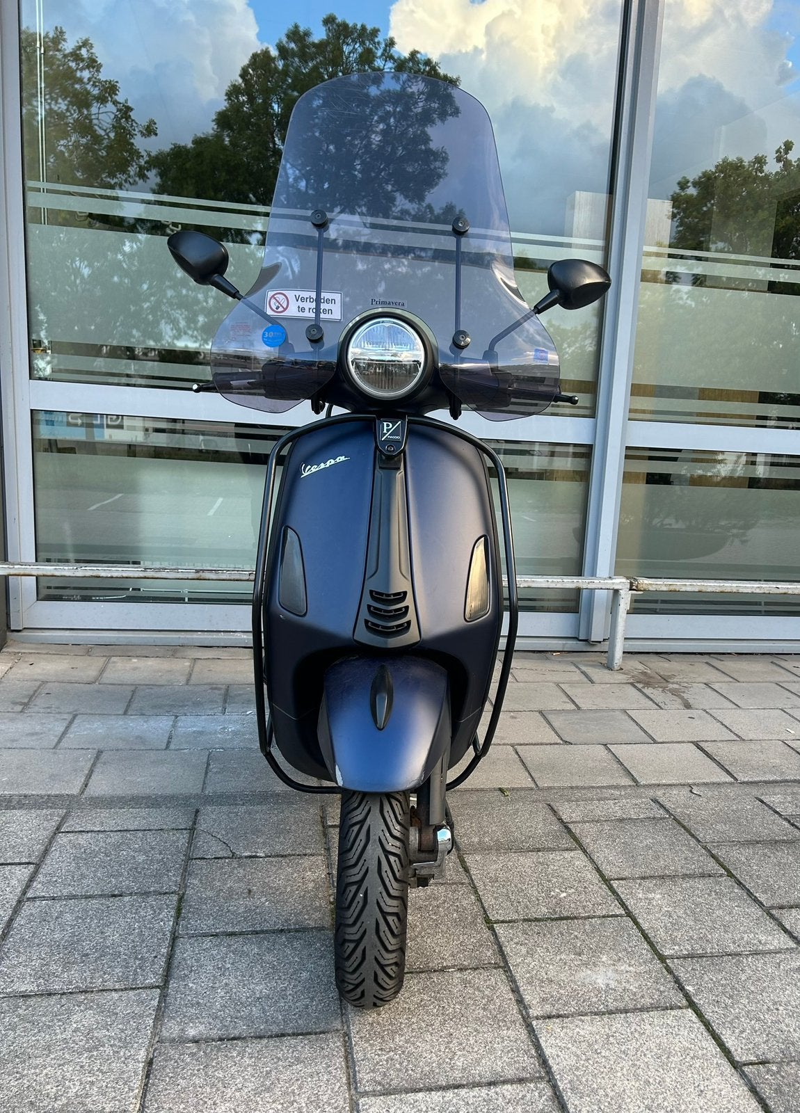 Vespa Primavera Mat Blauw custom, Vespa S, Ophalen of Verzenden, Zo goed als nieuw, Benzine