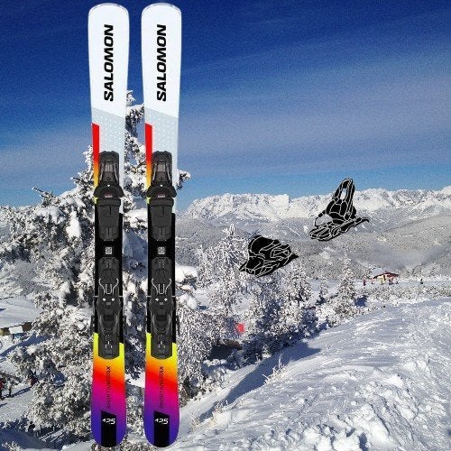 Salomon Shortmax 125cm Snowblades, Sportief , nieuw, 100 tot 140 cm, Nieuw, Carve, Skiën