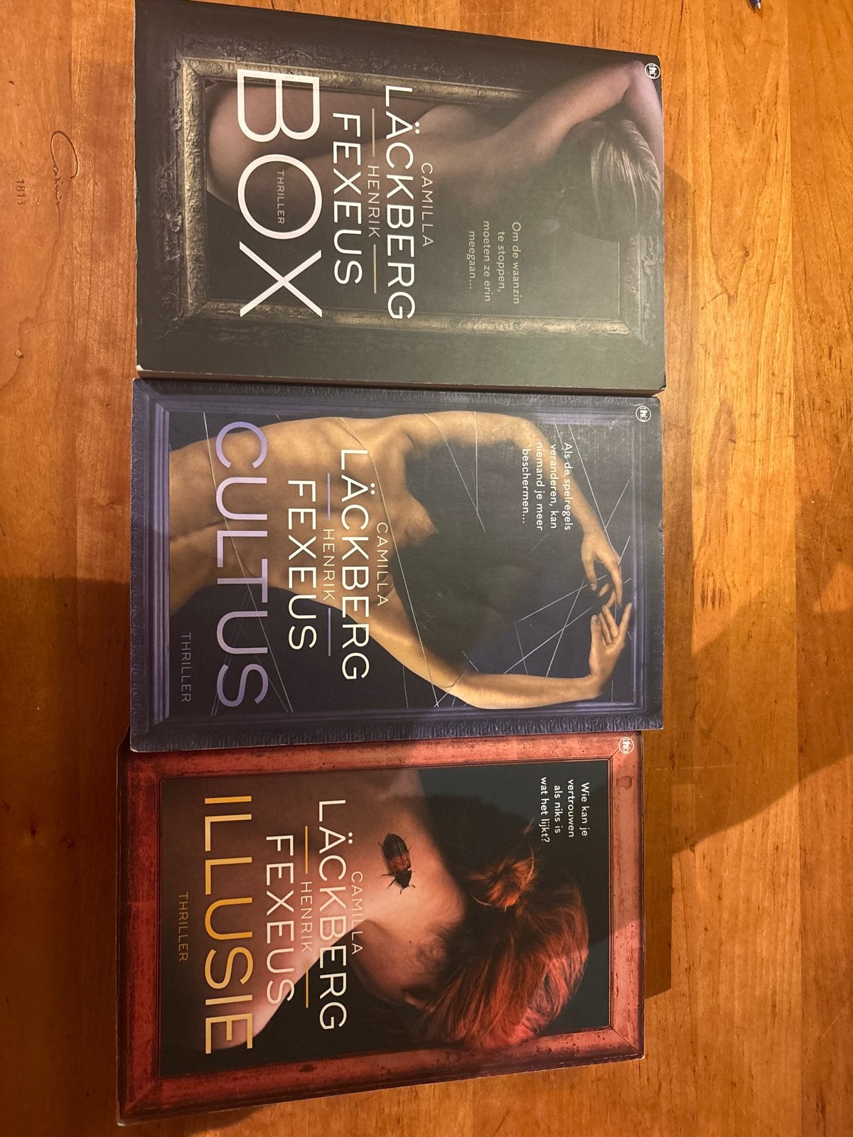 Camilla Läckberg & Henrik Fexeus - Box, Cultus, Illusie, Boeken, Ophalen of Verzenden, Zo goed als nieuw, Scandinavië