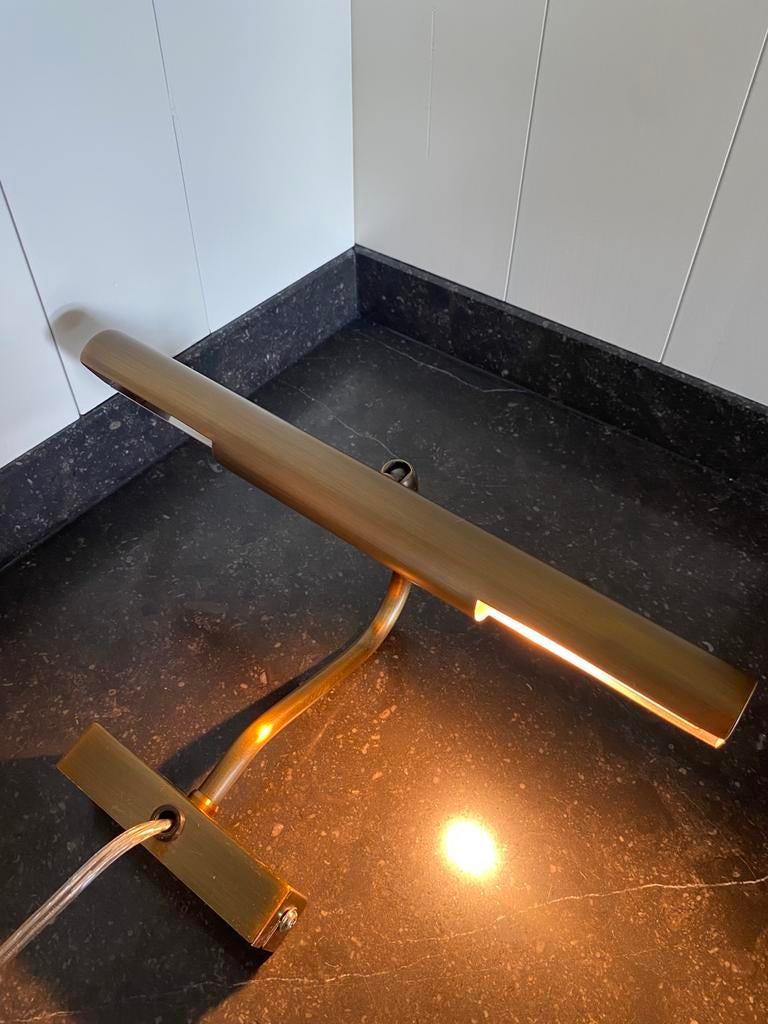 Schilderijlamp - Messing!, Huis en Inrichting, Ophalen of Verzenden, Zo goed als nieuw, Metaal