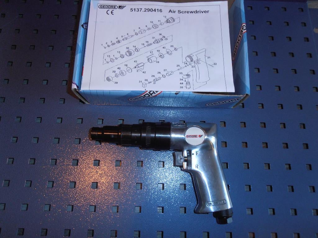 Nieuwe Gedore pneumatische bit schroefmachine., Ophalen of Verzenden, Nieuw