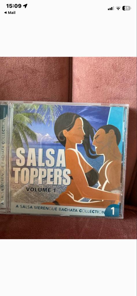 Salsa Toppers Volume 1 CD - Salsa Merengue Bachata Collectio, Ophalen of Verzenden, Gebruikt