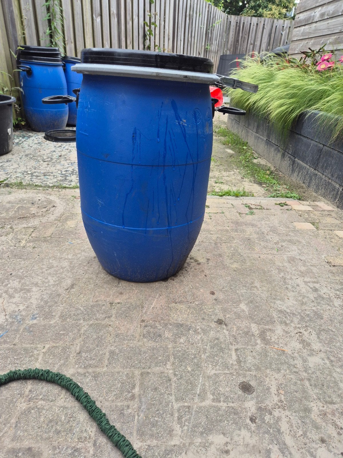 vloeistof vaten 60L, Minder dan 75 liter, Ophalen of Verzenden, Zo goed als nieuw, Kunststof