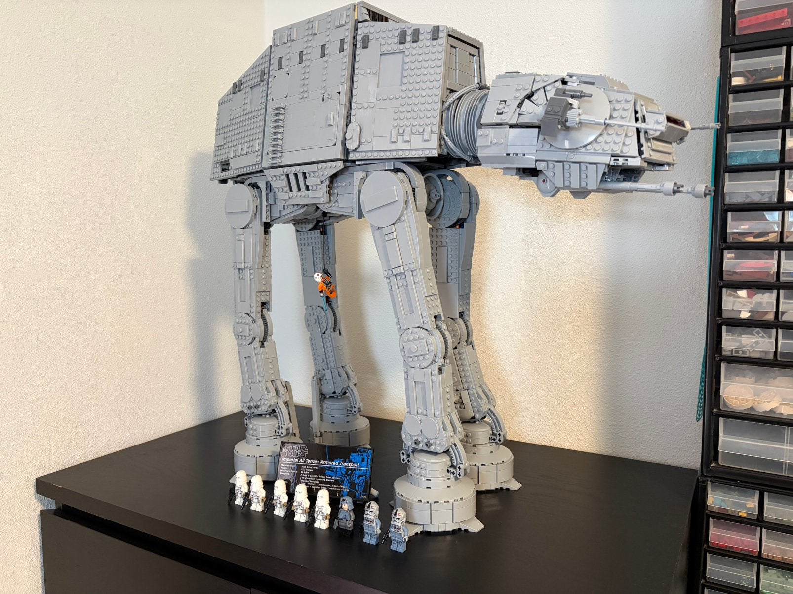 Lego star wars UCS AT AT 75313 met doos, Ophalen, Lego, Star Wars, Lego