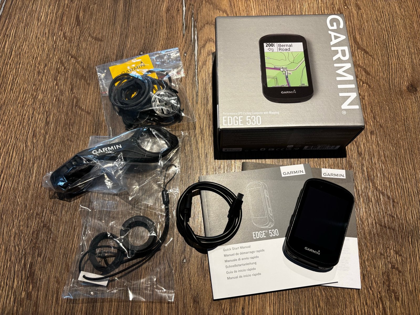 Garmin Edge 530 Fietscomputer met GPS, Ophalen of Verzenden, Waterdicht, Zo goed als nieuw