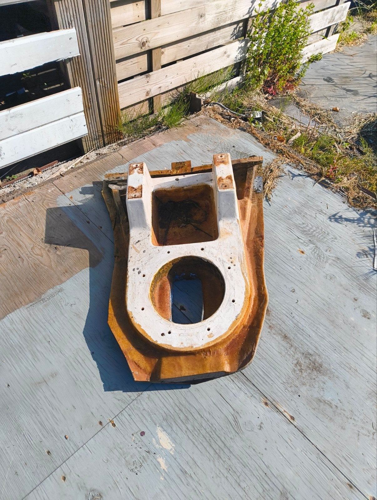 Gebruikte motorfundatie voor saildrive yanmar, Ophalen, Gebruikt, Motor en Techniek, Zeilboot of Motorboot